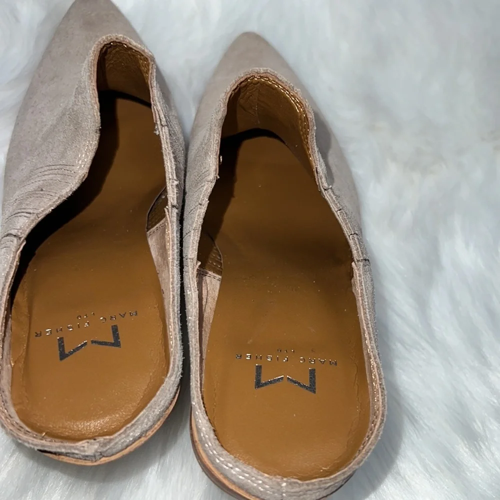 Marc fisher Gabbi leather almond shoes size 6.5